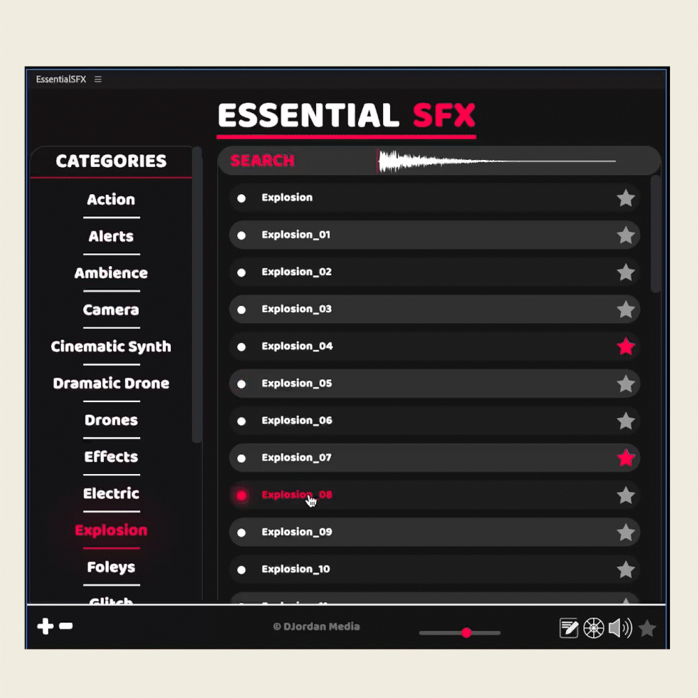 EssentialSFX - DjordanMedia