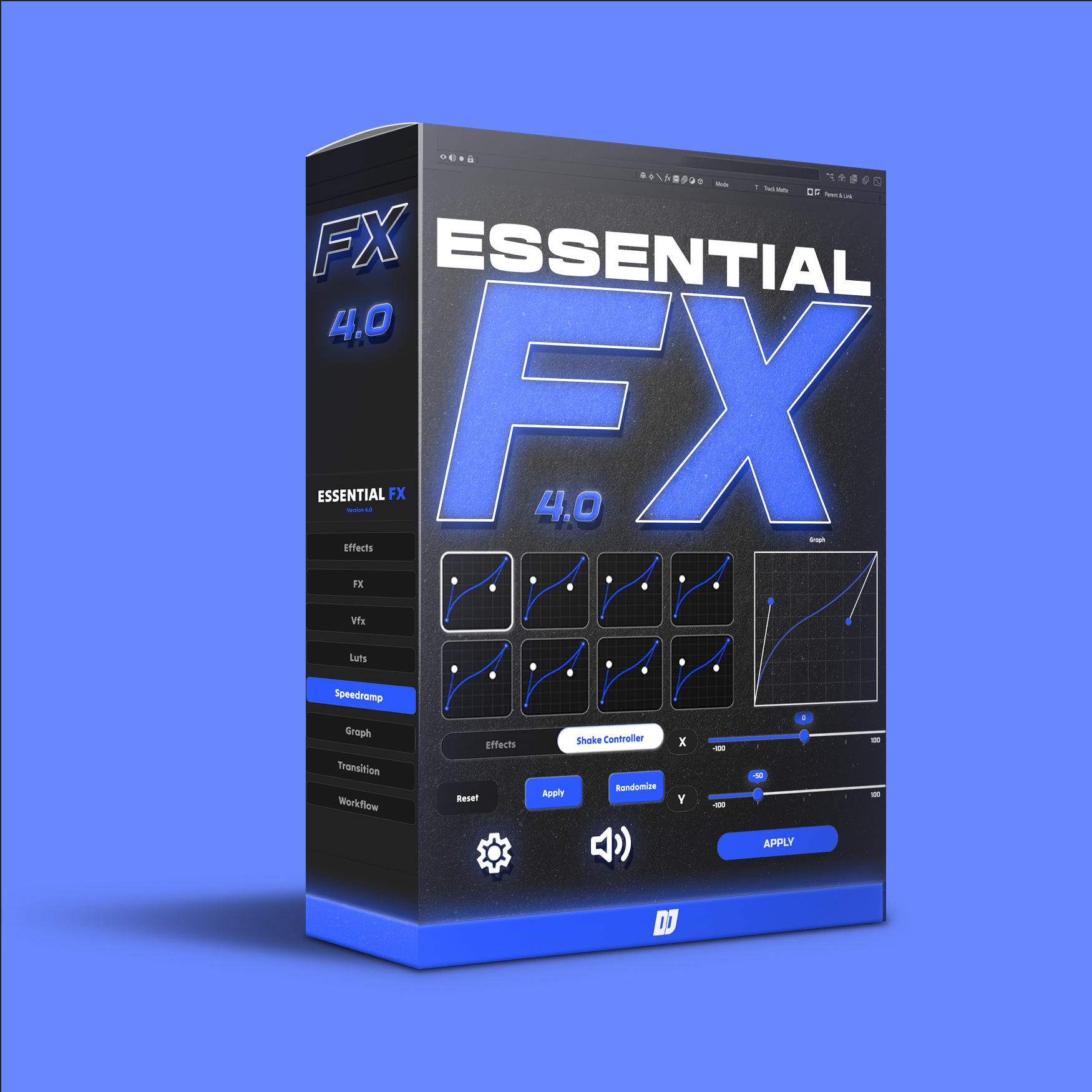 Essential Scripted Plugin EssentialFX - After Effects Plugin | Speed Ramps, Transitions & More ...
