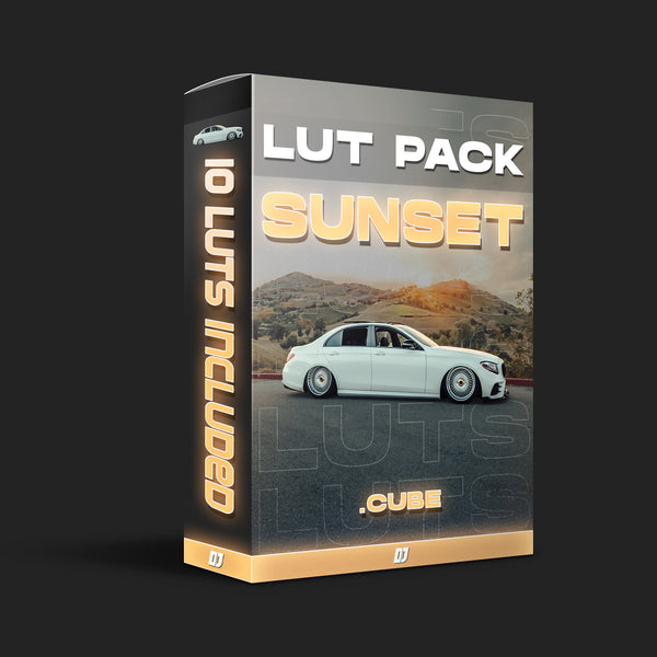 Sunset Tones LUT Pack