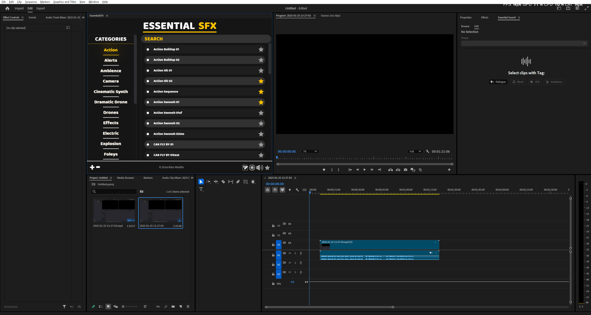 EssentialSFX - DjordanMedia