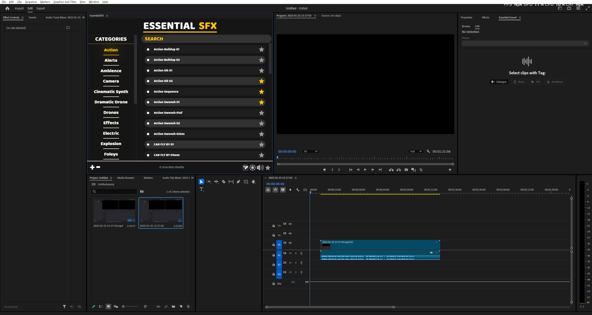 EssentialSFX - DjordanMedia